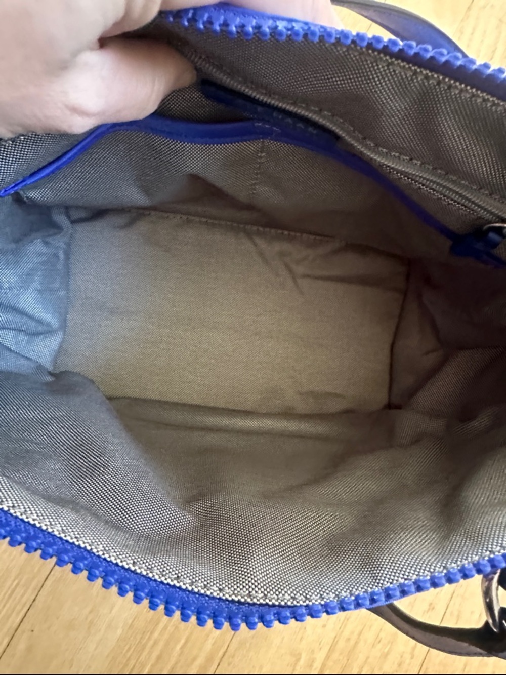 Cole Haan Electric Blue Tote - Picture 5 of 8